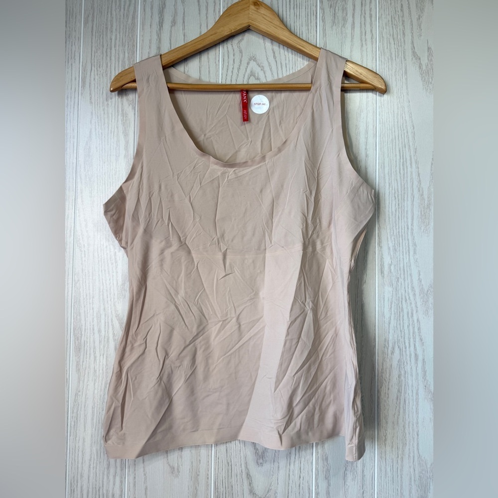 SPANX Sara Blakely Nude Seamless Shaping Tank Top 1X LNC
